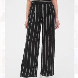 Gap wide leg linen trouser pants